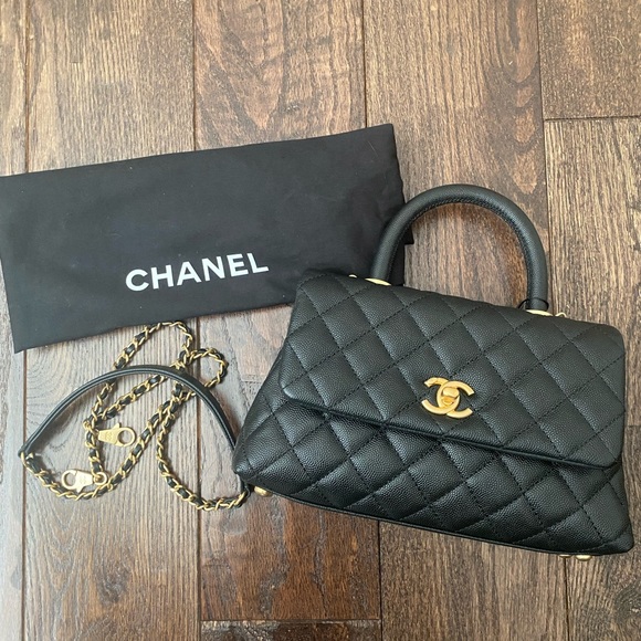 SOLD Chanel Mini Coco Handle - Picture 1 of 15
